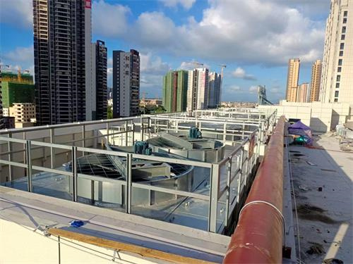 不銹鋼冷卻塔廠家解析玻璃鋼冷卻塔的灌漿及拆嘴過程(3500立方玻璃鋼冷卻塔價格)